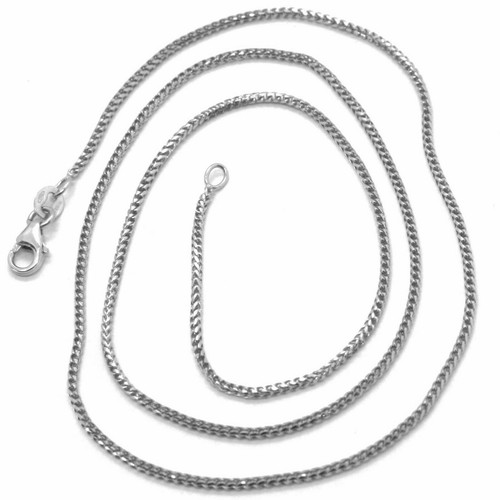 Weißgoldkette 18k - weißgoldkette,