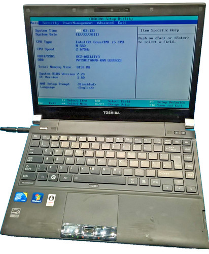 Toshiba portege r700 1c2 - toshiba,