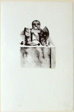 Karl Korab, Hartmann-Mappe, 1974, Grafik, 11 Lithografien