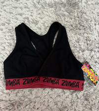 ZUMBA WILD V BH TOP, SCHWARZ GRÖSSE SMALL