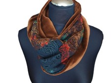 Loop Orient Paisley Loopschal