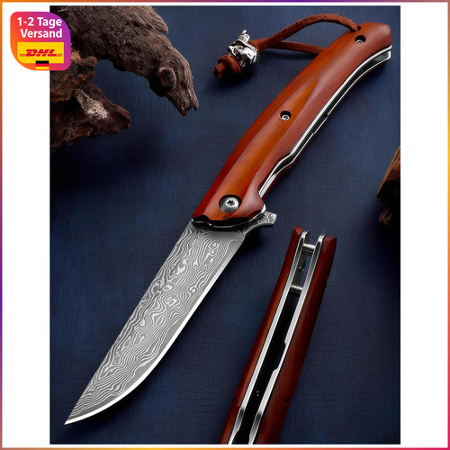 Klappmesser damast - klappmesser,