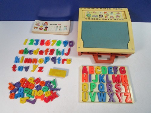 Vintage fisher price schule - vintage,