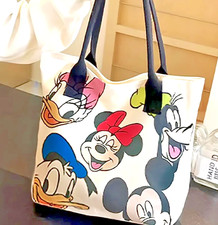 Große Tragetasche Mickey & Minnie Maus-Buntes Cartoon-Design, mit Reißverschluß