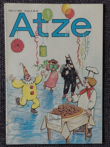 Atze heft ddr - heft, comic