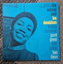 BLUE NOTE☆LOU DONALDSON-THE NATURAL SOUL☆LP☆VINYL☆ BST 84108 ☆FRANCE PRESS 1986☆