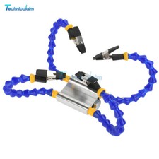 Helping Third Hand Magnifier Soldering Stand Clamp Holder Alligator Clip Tool