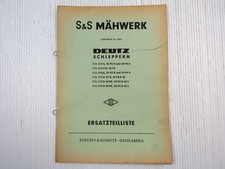 S&S Mähwerk Deutz Schlepper