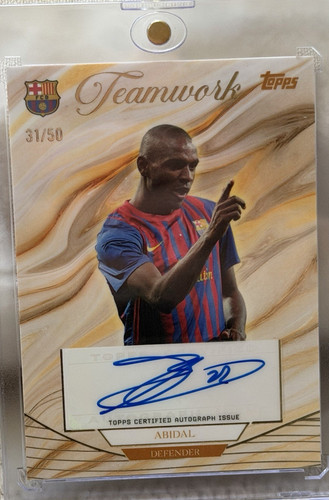 Topps barcelona forever éric - topps,