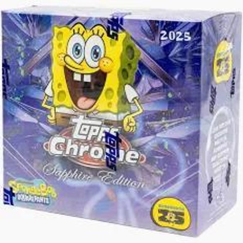 2025 topps chrome spongebob - chrome,