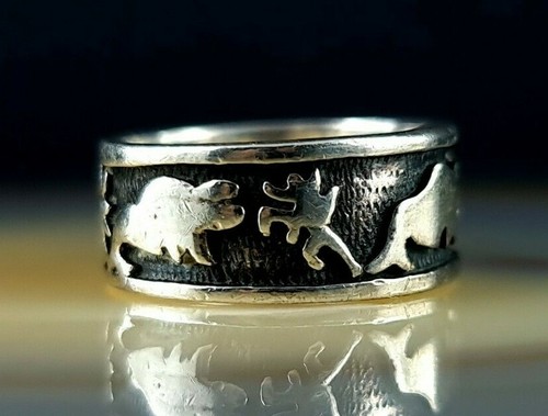 Ring silber 925 indianer - 925,