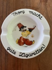 Borg NPS Puhonny Aschenbecher ca. 1930 Zigaretten 12 cm