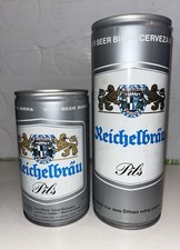 2 Bierdosen „Kulmbacher Reichelbräu“ 0,33L/0,5L Stahl/Leer/Kulmbach