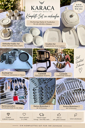 Großes karaca küchenpaket - großes,