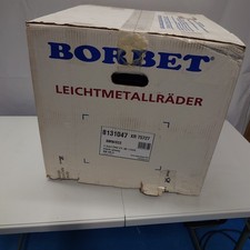 2x Borbet XR black glossy
