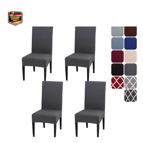 Stuhlhussen 4er set - stuhlhussen,