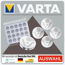 Knopfzelle Batterie Varta CR2450 CR2430 CR2032 CR2025 CR2016 CR1620 CR1616 1220