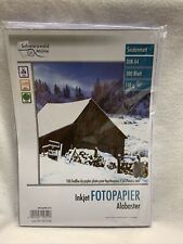 XP08 - Schwarzwald Mühle Inkjet Fotopapier Alabaster DIN A4 - 100 Blatt 110g/qm