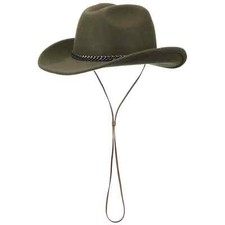 LIPODO Westernhut mit Kinnband