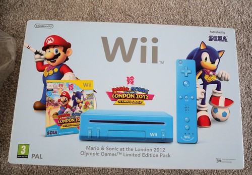 Wii blau mario - wii, sonic