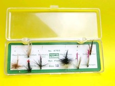 NORIS Shakespeare•Fliegenkonvolut•Fliegenfischer•Kunstköder•Angelzubehör•Sammler