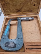 M TESA Mikrometer Schwanenhals