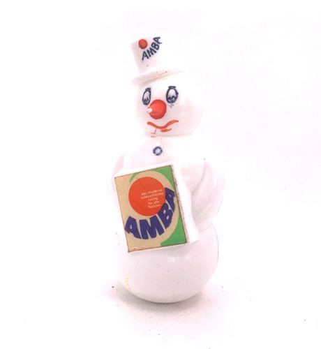 Werbefigur schneemann - werbefigur,