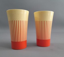 DDR VEB Becher Trinkbecher Wasser Saft Retro Kult Vintage 70s 70er Jahre alt RAR