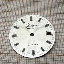 GLASHUTTE SPEZIMATIC 26 RUBIS ORIGINAL zifferblatt 27,4 MM