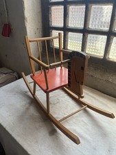 Schaukelpferd Holz Vintage
