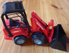BRUDER Schäffer 2034 Radlader Hoflader rot schwarz 2407/01