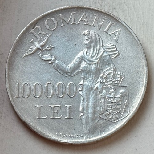 100000 lei 1946 rumänien - lei,
