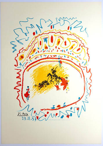 Pablo picasso stierkampf - pablo,