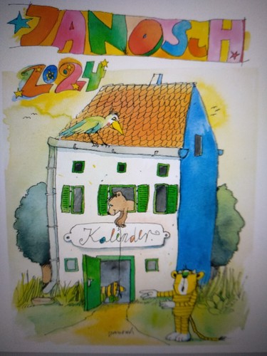 Janosch motivkalender 2024 - janosch, |