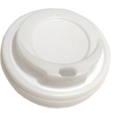 80mm Kaffeebecher Deckel Weiß