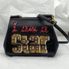 DOLCE&GABANNA  | 'Sicily'  Leder  |  Tragetasche | I am a Star | 