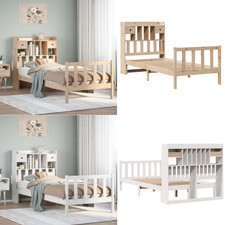  Massivholzbett Einzelbett