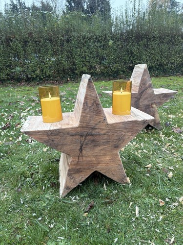 Weihnachtssterne xxl holzstern - weihnachtssterne,