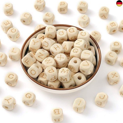 52pcs holzperlen mit