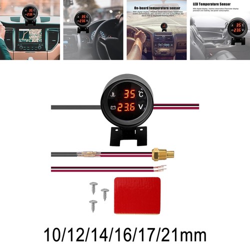 Auto-Wassertemperaturanzeige