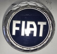 Emblem Hinten, Logo Blau Fiat Panda (169)