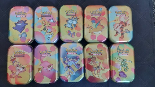 Pokemon mini tin blechdose 151 - pokemon,