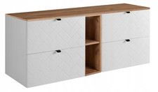 Schrank Badezimmer Set Weiß