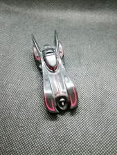 Vintage Modellauto Mattel Hot Wheels Batmobil Batmann Auto schwarz 1:43 Rarität