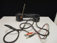 50er 60er Post Telefon Elmeg Prüfhörer mit Wählscheibe Bakelit?