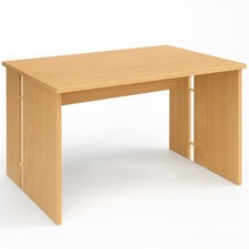 Schreibtisch Arbeitstisch Home Office Tisch Computertisch Holz Buche, 120x80 cm
