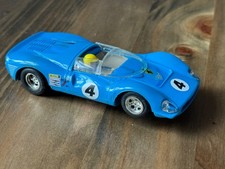 Scalextric Vintage Slot Car Ferrari GT 330 C-41 Blau 4 10009-03