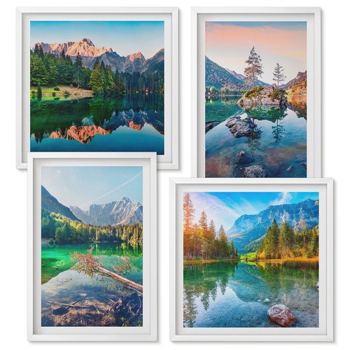 Bilder wand set weißrahmen - bilder,