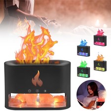 Aroma Diffuser mit LED Kamin Duftöl Diffusor für Ätherische Öle mit 7 Farben DE