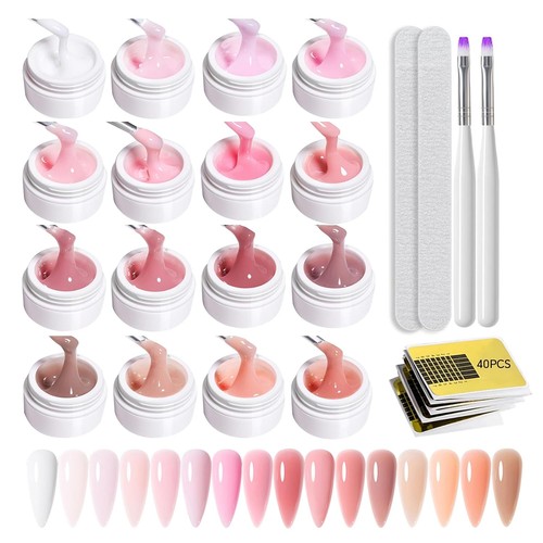Builder gel aufbaugel - builder, 16pcs
